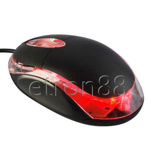 3-BUTTON LED PS-II OPTICAL MOUSE